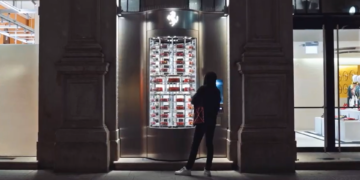 The Milan Ferrari Store’s Unique Diecast Car Vending Machine