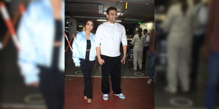 Arbaaz Khan Delighted on Valentine’s Day, Shares the Joy at Airport with Shura