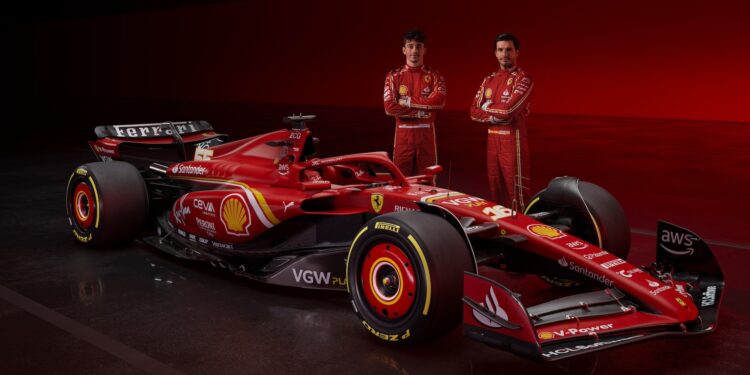 Introducing the Ferrari SF-24: The Latest F1 Contender from Maranello