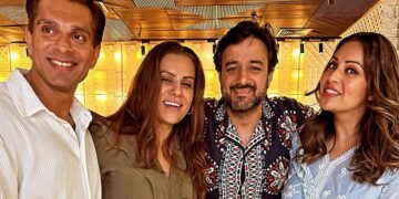 Enjoyable Sunday for Karan Singh Grover and the ‘Fighter’ Squad with Special Guest Bipasha Basu