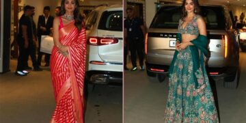 Bollywood Celebrities Shine at Elaborate Wedding Reception