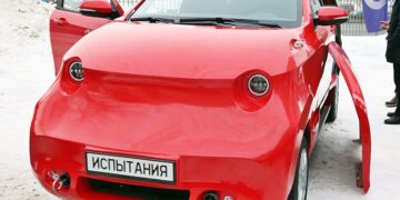 Amber: The Eccentric Russian Electric Vehicle Causing a Stir