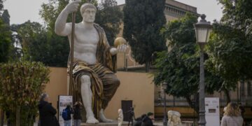 The Colossal Emperor Constantine Revived in Rome with 3D Printing Innovation