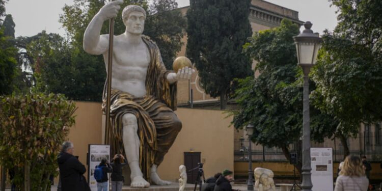 The Colossal Emperor Constantine Revived in Rome with 3D Printing Innovation