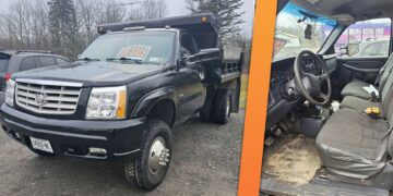 Experience the Unique Cadillac Escalade-Inspired Chevy Dump Truck