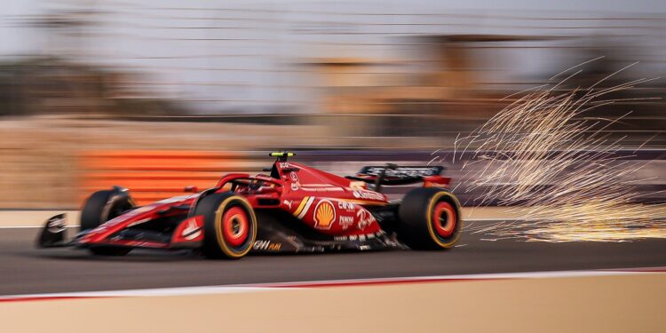 Ferrari Sets Quickest Lap During Second Day of Formula 1 Pre-Season Testing Despite Drain Mishap