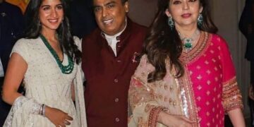 Coffee Enthusiasm and Traditional Elegance at Ambani Celebration: Nita Ambani Chooses Ethnic Elements