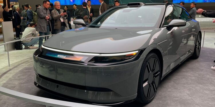 Upcoming SUV and Compact by Afeela Set to Join Electric Sedan Lineup by 2030