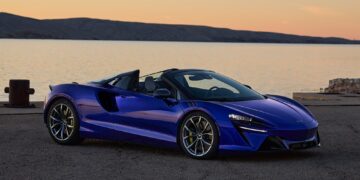 The 2025 McLaren Artura Spider: Unveiling the Convertible Supercar