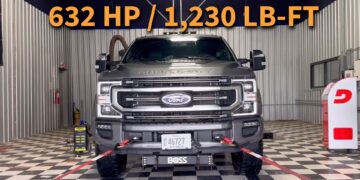 Enhanced 2020+ Ford Super Duty Produces 632 HP Using Only a Turbo Upgrade and Custom Tuning