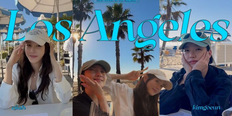 Rosé of BLACKPINK Embarks on Adventure in Los Angeles with Actresses Lee Ji-ah and Kim Go-eun