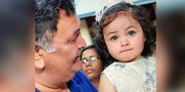 Neetu Kapoor Delighted by Edited Photo of Late Rishi Kapoor with Grandchild Raha