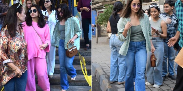 Enjoyable Family Gathering with Alia Bhatt, Neetu Kapoor, Soni Razdan, and Shaheen Bhatt