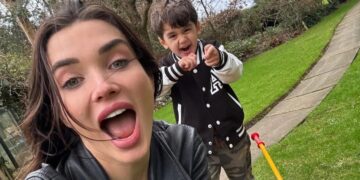 Actress Amy Jackson’s Toddler Approved Ed Westwick’s Proposal