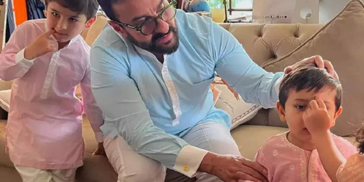 Saif Ali Khan Speaks Up on Nepotism: Cites Taimur and Jeh’s Media Attention as Example