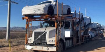 Bold Heist: Man Makes Off with Car Carrier Loaded with 10 C8 Corvettes