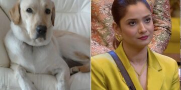Heartfelt Condolences: Ankita Lokhande’s Beloved Dog Scotch Passes Away