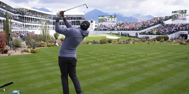 Theegala Surges Ahead with Five Back-Nine Birdies in Round Two at the Phoenix Open