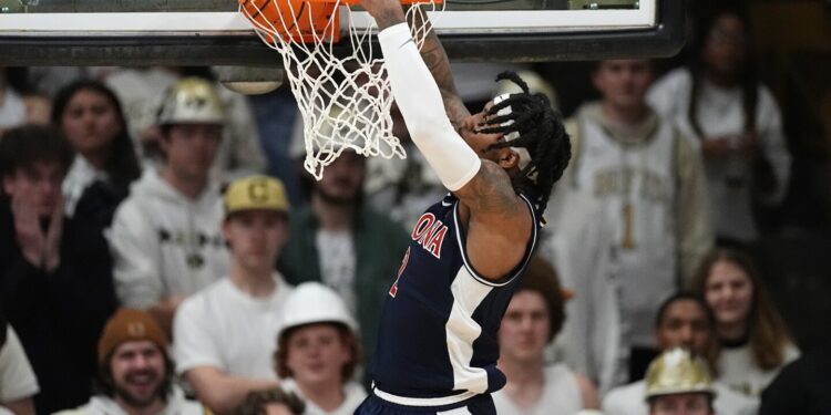 No. 8 Arizona Clinches Victory Over Colorado with Love and Larsson Leading the Charge