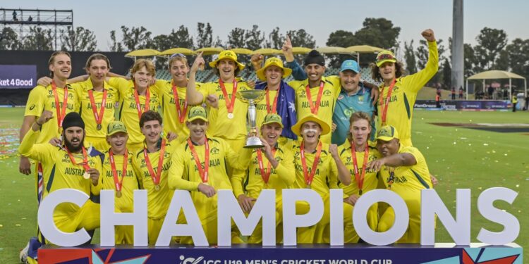 Australia Claims Victory in U-19 Cricket World Cup, Defeating India by 79 Runs