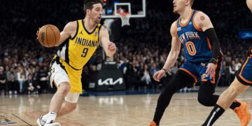 Turner and Haliburton Lead Pacers’ Charge in Victory Over Knicks