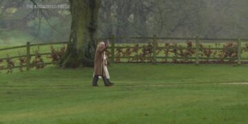 King Charles III Makes First Public Appearance at Sunday Service After Revealing Cancer Diagnosis