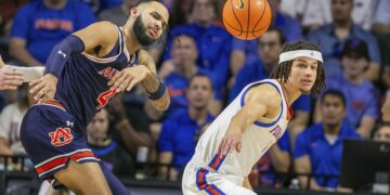 Florida Gators Triumph over Auburn in Key SEC Matchup, Kugel Nets 22 Points