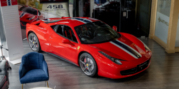 Own an Authentic Ferrari 458 Racing Simulator: A Dream for Gaming and Motorsport Enthusiasts