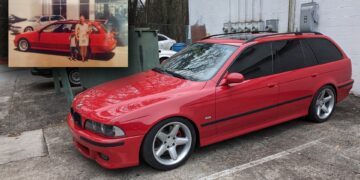 Rediscovering My Mother’s Unique Electric Red 540iT and Its Incredible Transformation