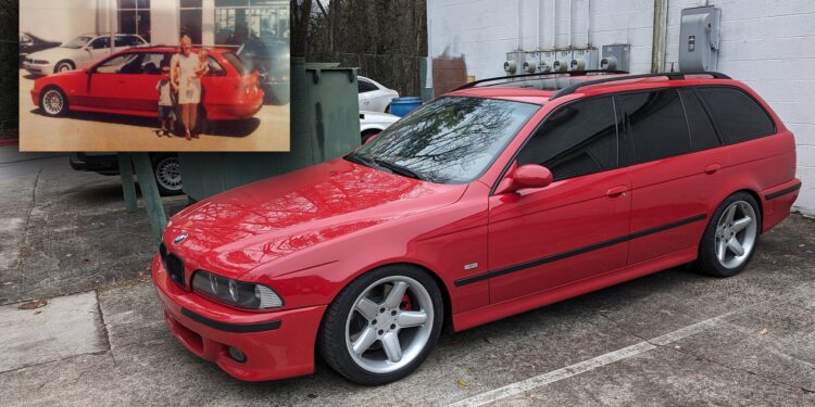 Rediscovering My Mother’s Unique Electric Red 540iT and Its Incredible Transformation
