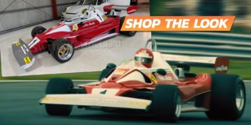 Own a Piece of Cinematic History with the ‘Rush’ Movie Prop Ferrari F1 Car