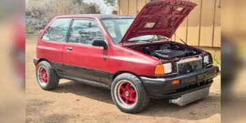 Upgraded Ford Festiva with 1.6L EcoBoost Engine Rivals the Fiesta ST of the ’80s
