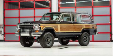 Expertly Restored 1990 Jeep Grand Wagoneer Marries Classic Design with Modern Muscle