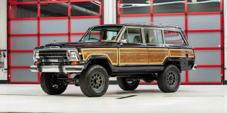 Expertly Restored 1990 Jeep Grand Wagoneer Marries Classic Design with Modern Muscle