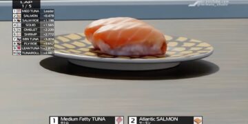 Embark on a Bizarre Internet Journey with Formula Sushi Racing Circa 2002