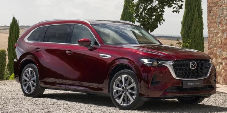 Introducing the All-New 2024 Mazda CX-80: The Three-Row SUV for Europe