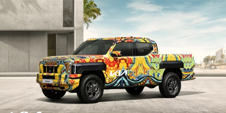 Kia Reveals First Look at Upcoming Tasman Pickup Scheduled for 2025