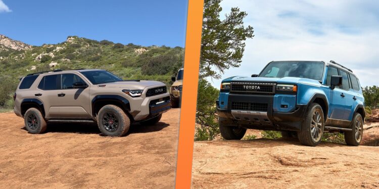 The Battle of Titans: Comparing the 2025 Toyota 4Runner with the Newly Released Land Cruiser