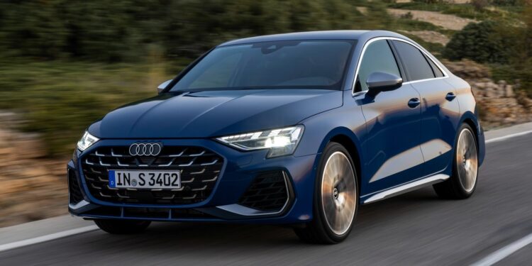 2025 Audi S3 Boasts 328 HP, Hits 0-60 MPH in 4.4 Seconds with Turbo Antilag Technology