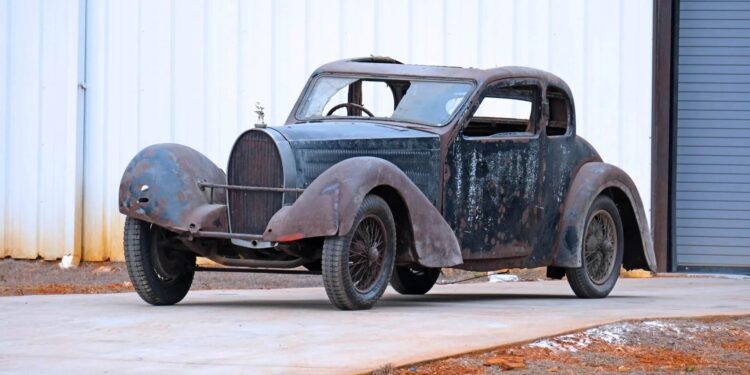 Remarkable 1936 Bugatti Type 57 Previously Used for Elephant Transportation Is Now Up for Grabs