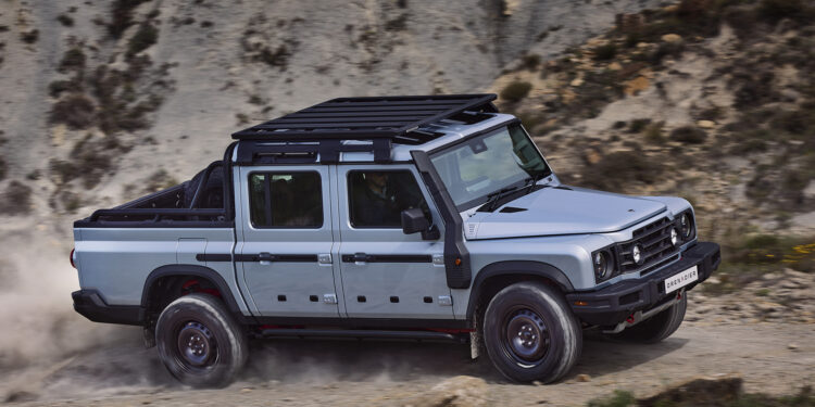 Ineos Grenadier Quartermaster pick-up valued at $86,900 in United States