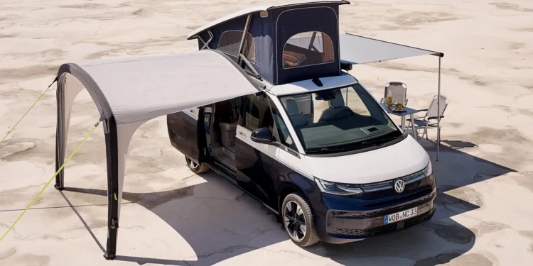 Volkswagen Unveils the New Plug-In Hybrid California Camper Van