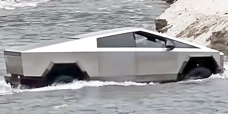 Tesla’s Cybertruck Struggles in River Crossing: A Harsh Blow for the Innovative Automaker