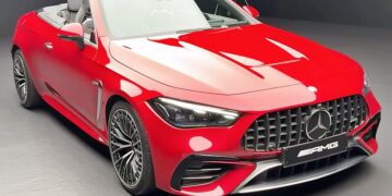 Introducing the New Powerhouse: Mercedes CLE 53 Cabriolet AMG Takes Center Stage