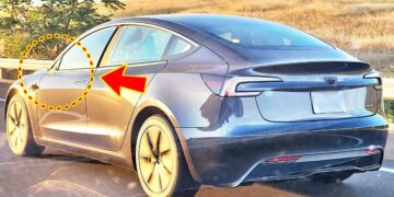 Has Tesla’s Autonomous Taxi Been Debuted? Unconventional Model 3 Seen in California