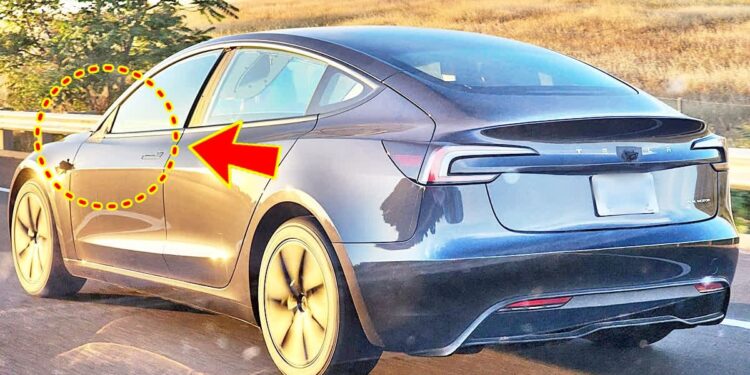 Has Tesla’s Autonomous Taxi Been Debuted? Unconventional Model 3 Seen in California