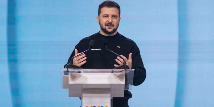 Ukrainian President Zelensky Attends Summit in Sweden With Nordic Leaders