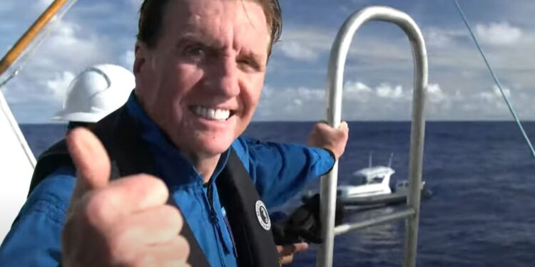 Billionaire Ventures to the Depths of Ocean with Two-Person Submersible Exploring Titanic Wreck Site