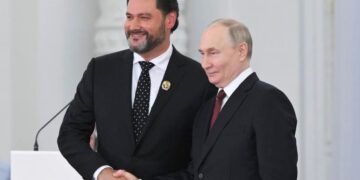 President Putin Celebrates New Musical Companion
