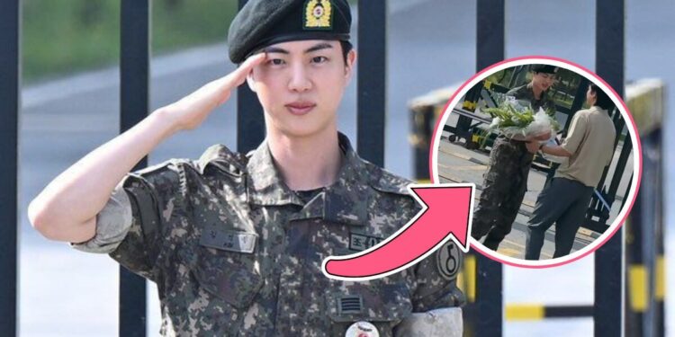 Identifying the Individuals Who Greeted BTS’s Jin After His Military Service Completion
